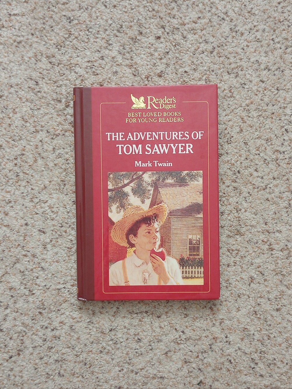 Vintage Reader's Digest The Adventures Of Tom Sawyer Mark Twain Book